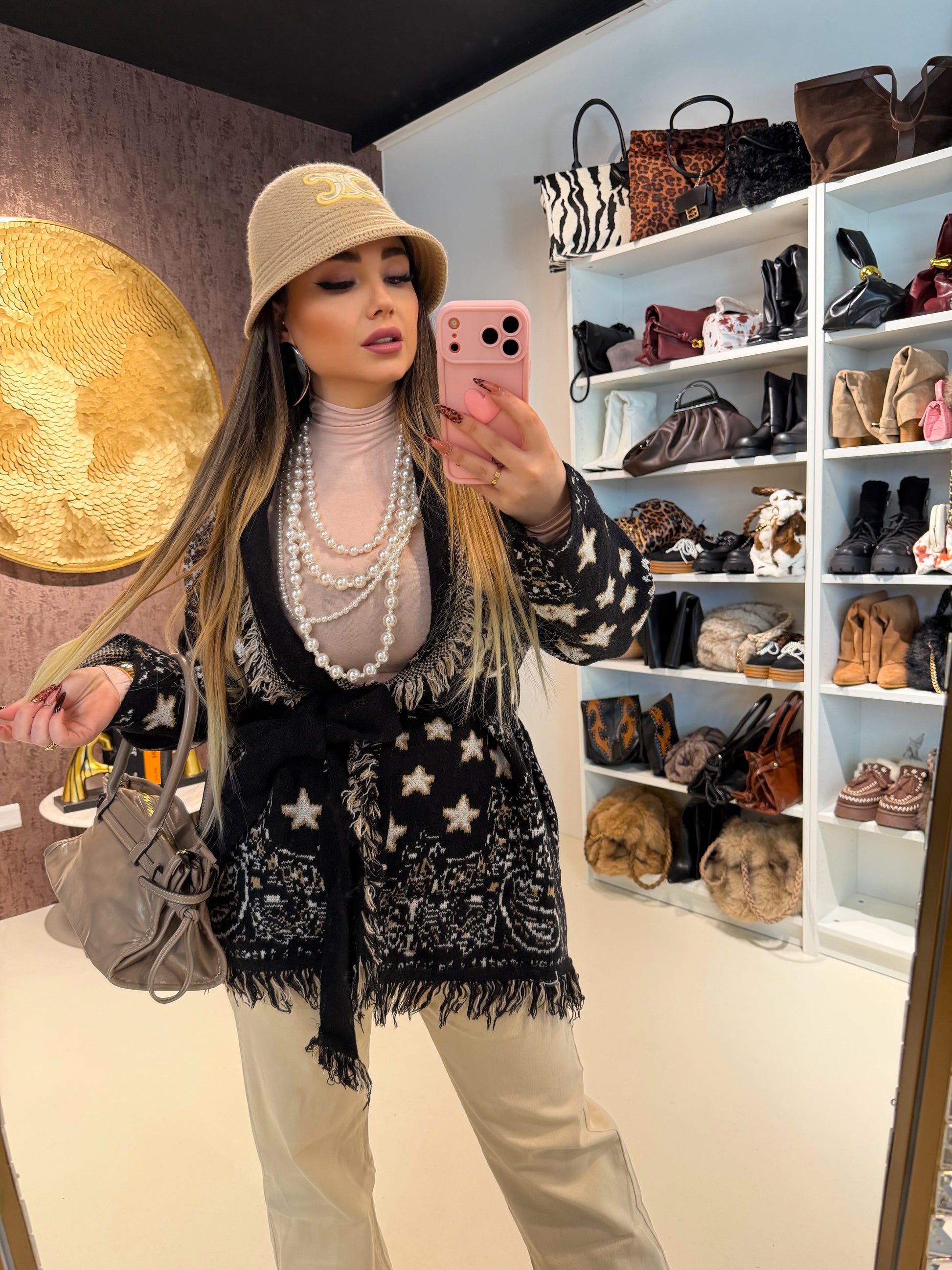 Cardigan Aspen Stars - R.a. Boutique