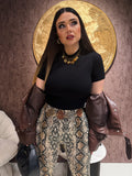 Top Collo Alto Essential a costine - R.a. Boutique