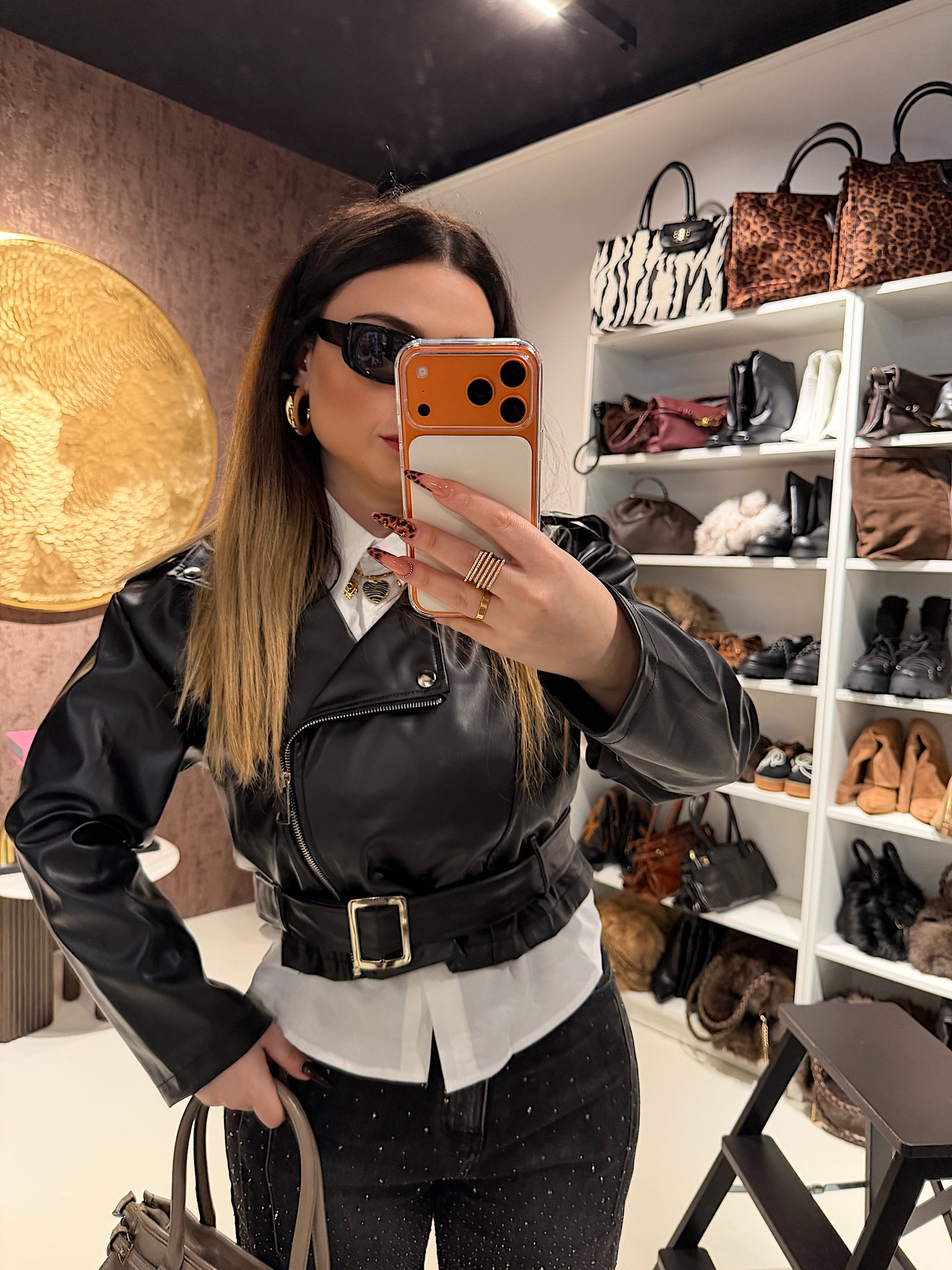 Giacca eco-pelle - R.a. Boutique