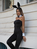 Tuta basic con collarino (Sexy Rabbit) - R.a. Boutique 