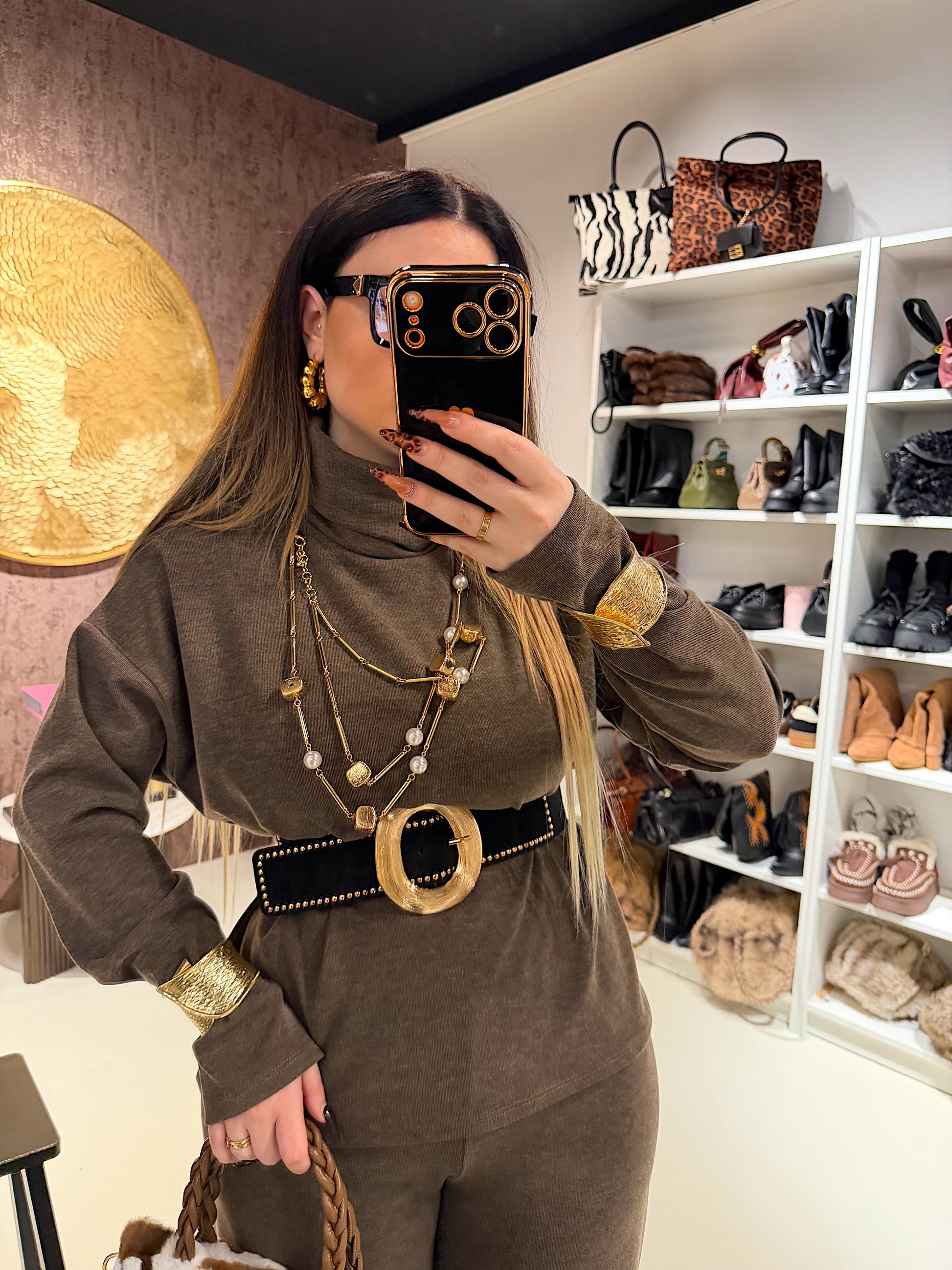 Completo comfy collo alto - R.a. Boutique