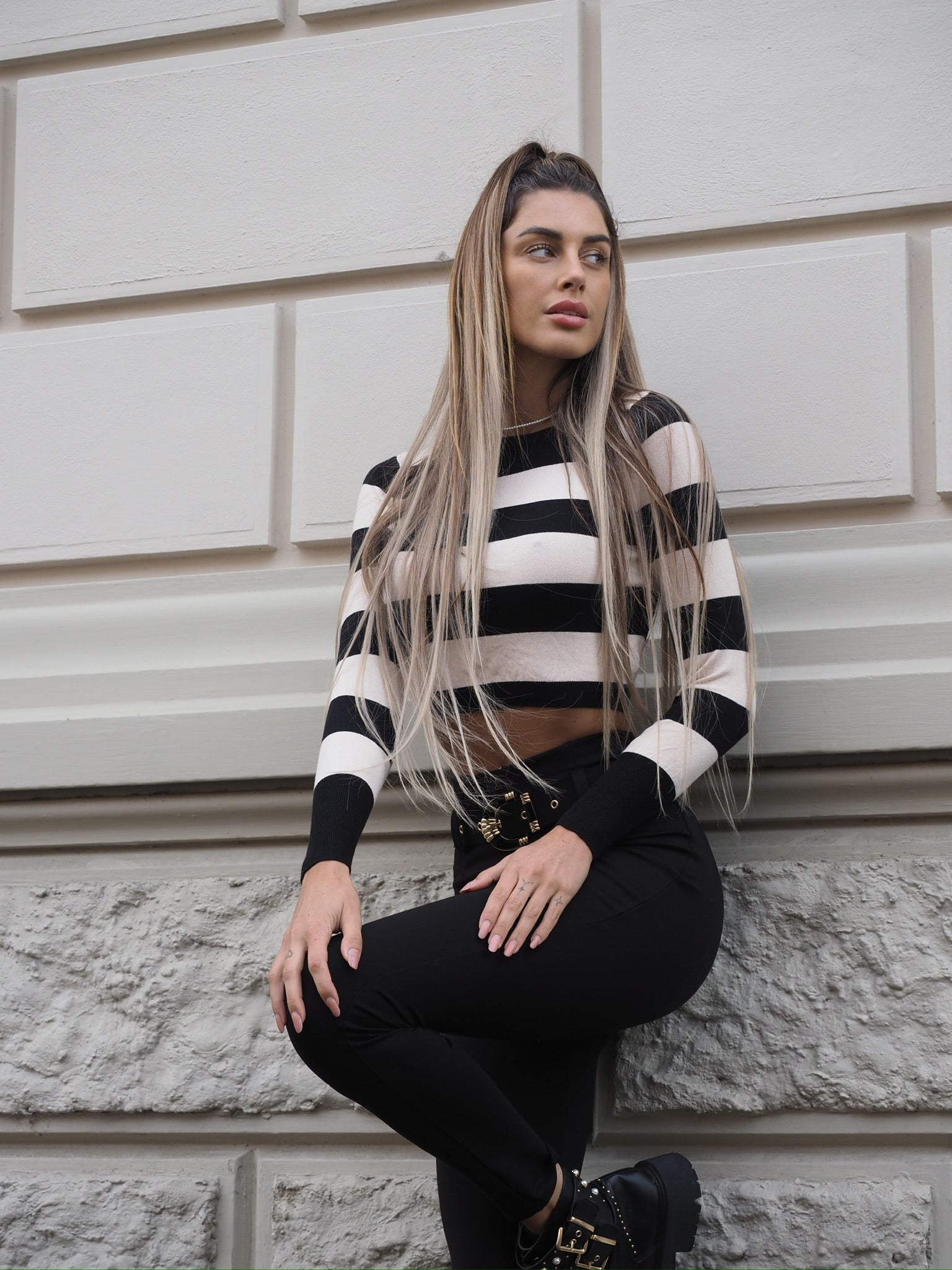 Maglioncino a righe - R.a. Boutique 