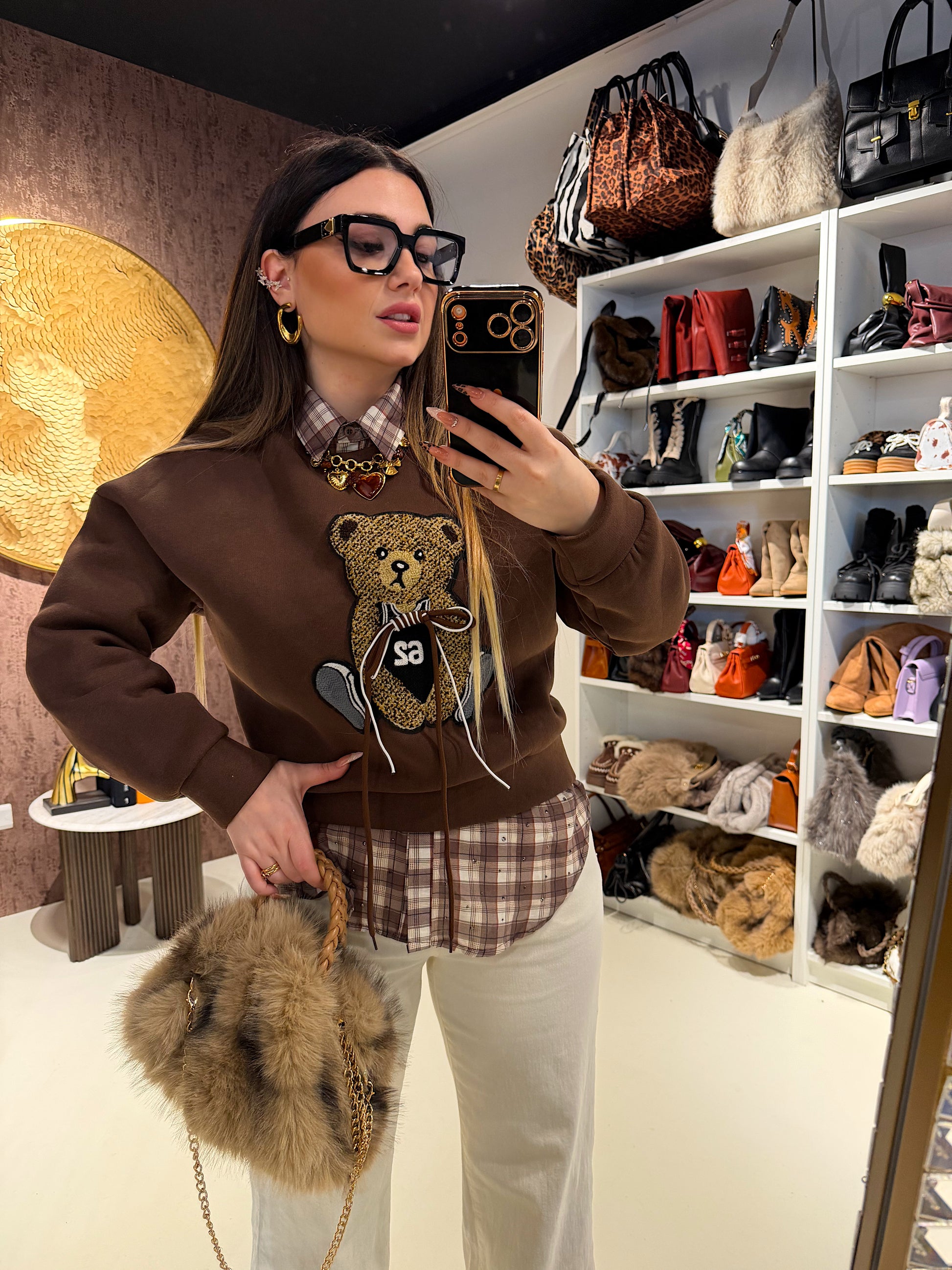 Felpa Teddy - R.a. Boutique