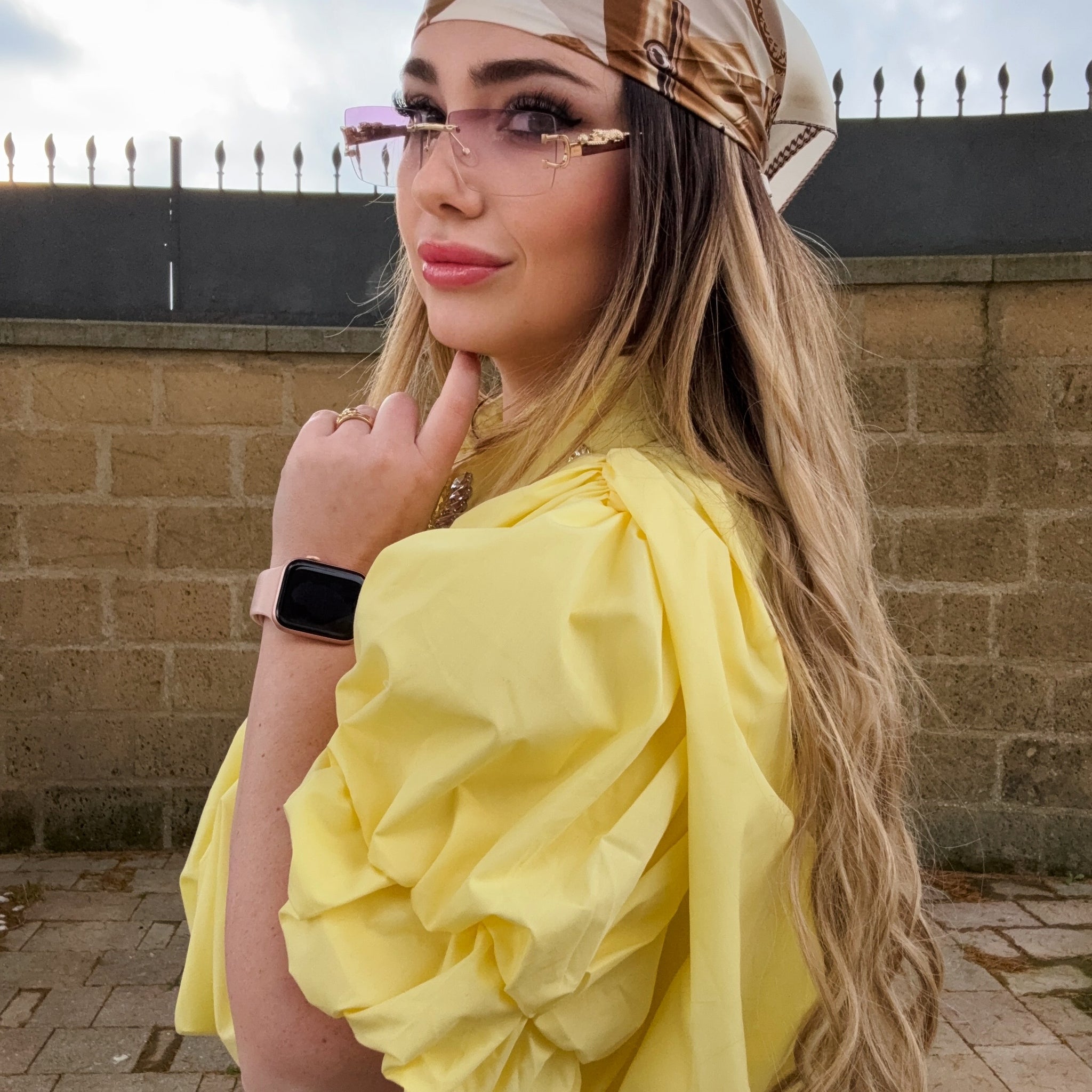 Camicetta con strass al collo - R.a. Boutique