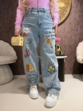 Jeans Street Love Wide Leg - R.a. Boutique