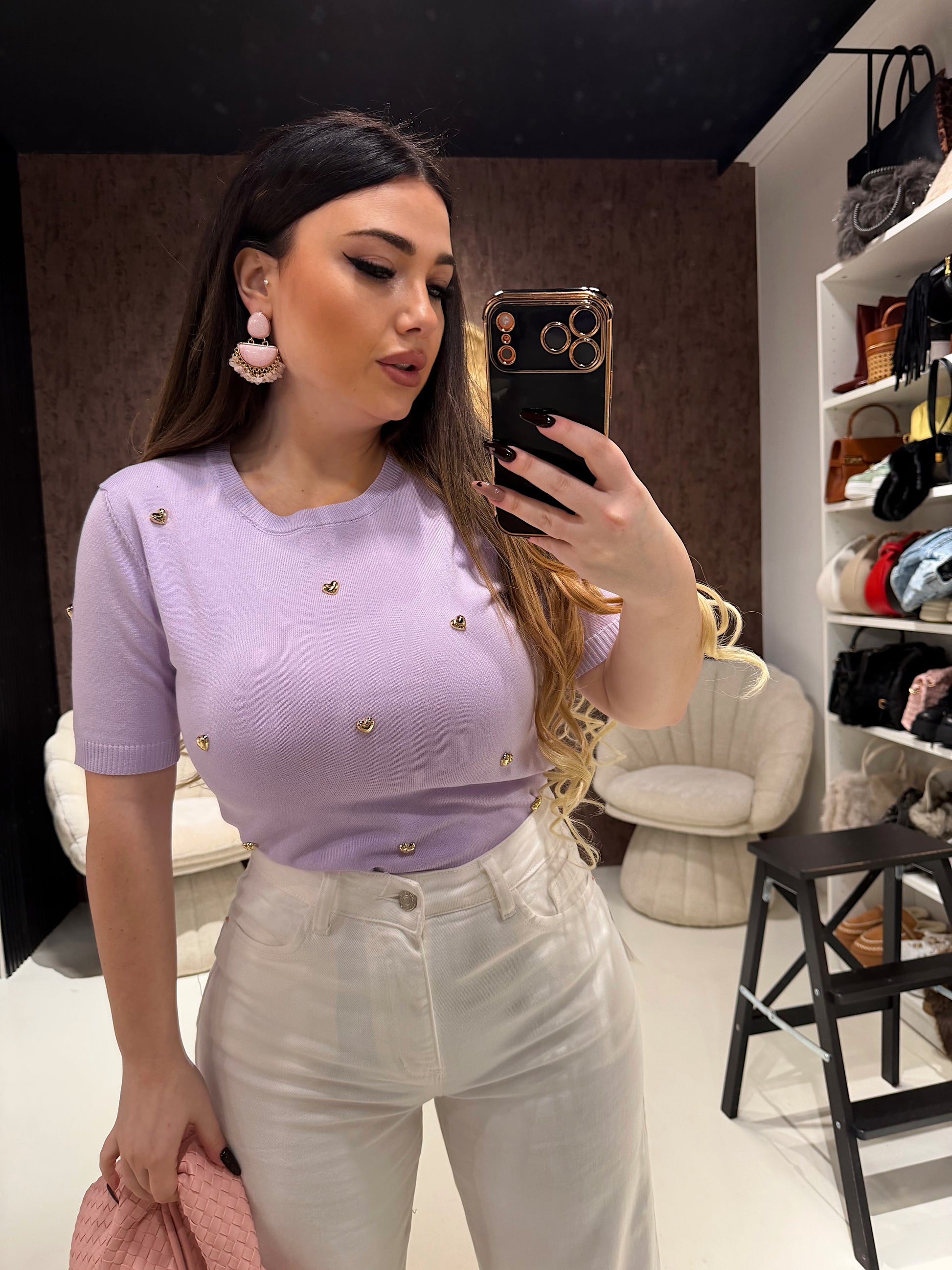 Maglia Heart Touch - R.a. Boutique