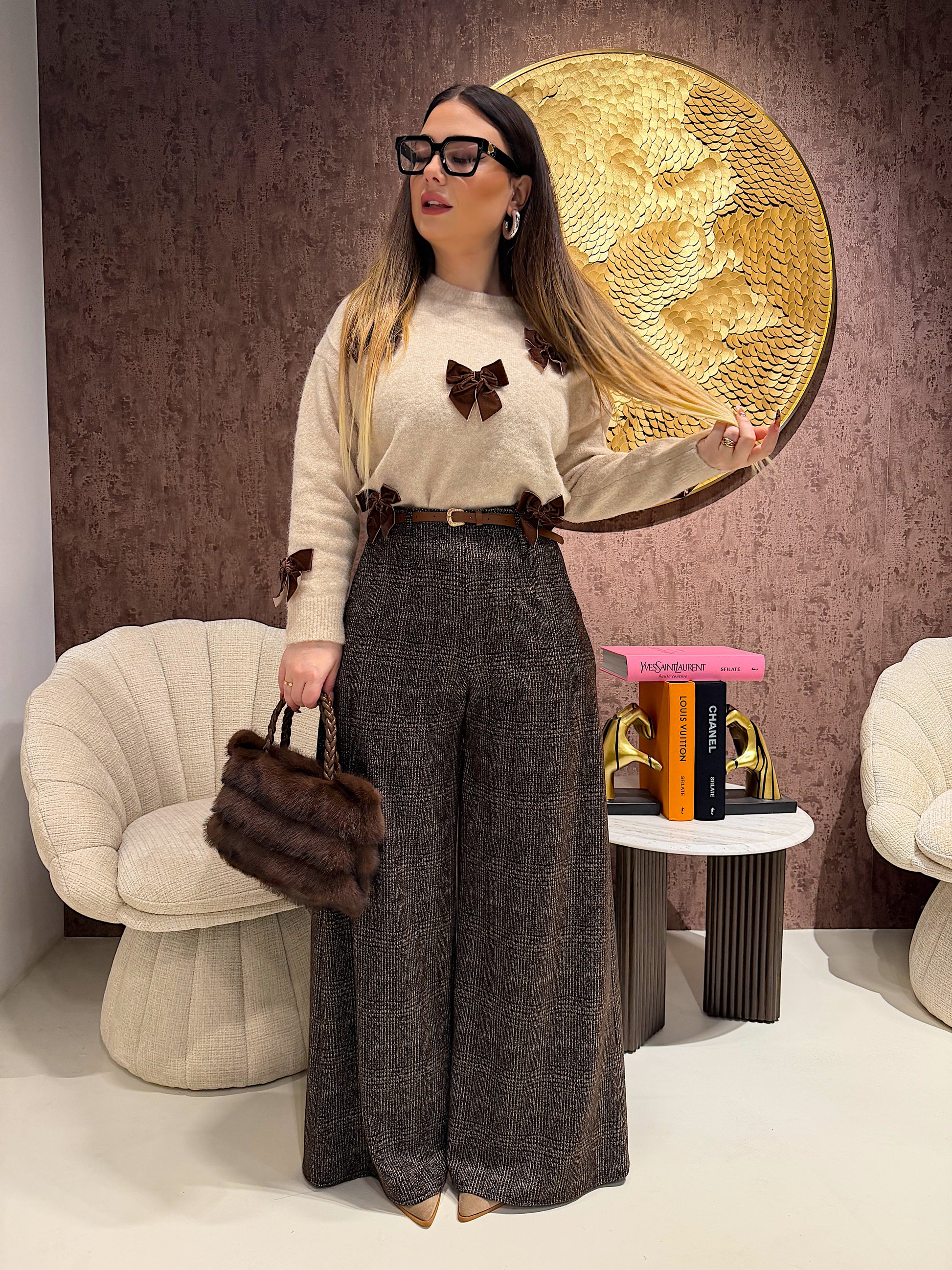 Maglione con fiocchi - R.a. Boutique