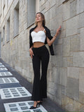 Giacca crop nera - R.a. Boutique 