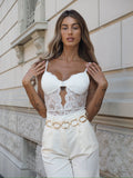 Body bianco in pizzo - R.a. Boutique 