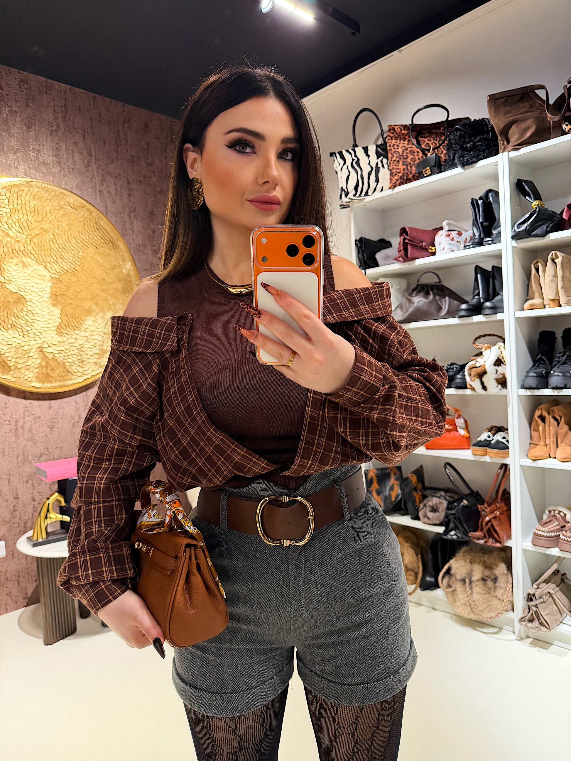 Camicia Tokyo a spalle scoperte - R.a. Boutique