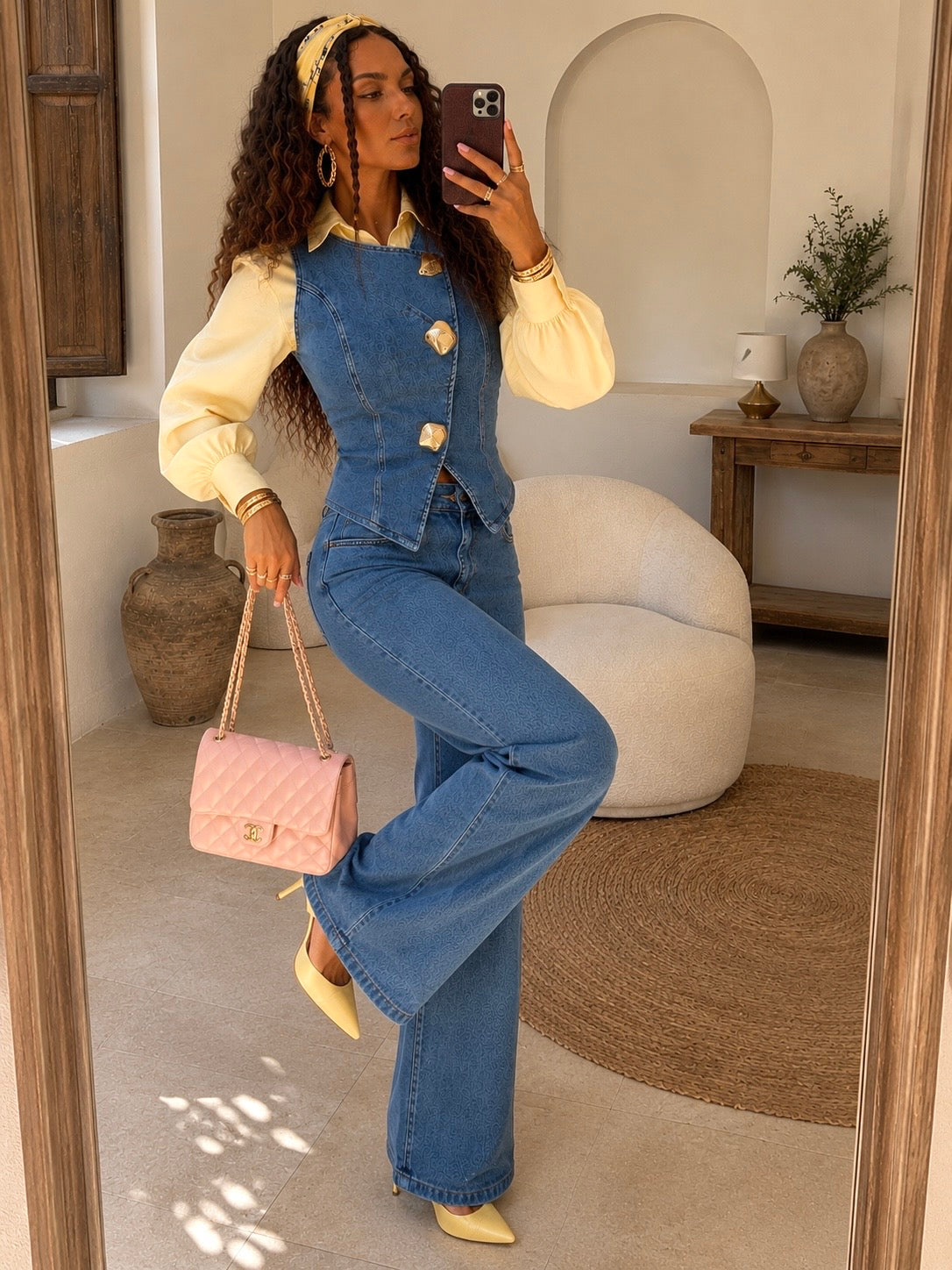 Completo Denim Sculpt - R.a. Boutique