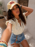 Camicia Ruffle Bloom - R.a. Boutique