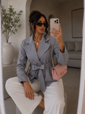 Giacca basic incrocio e fiocco - R.a. Boutique