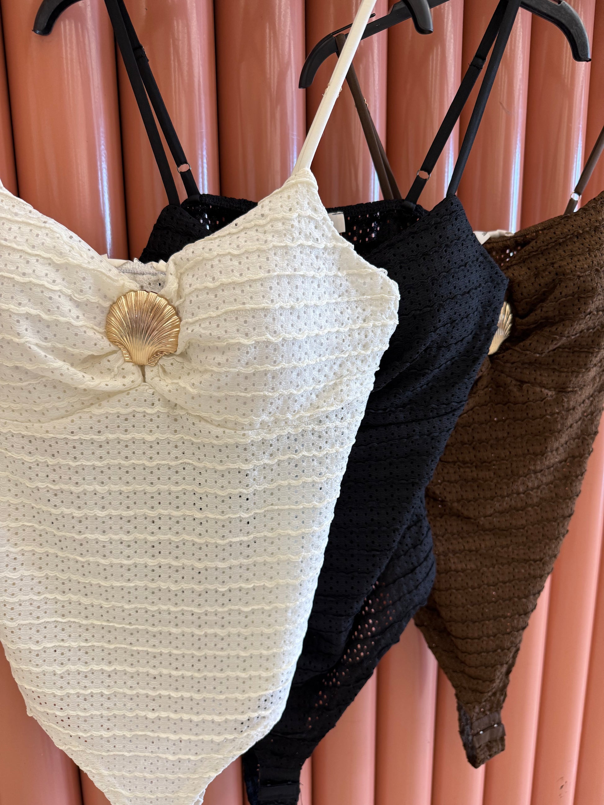 Body crochet con conchiglia - R.a. Boutique