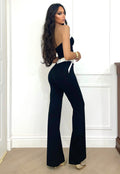 Completo top e pantalone nero - R.a. Boutique