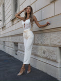 Body bianco in pizzo - R.a. Boutique 