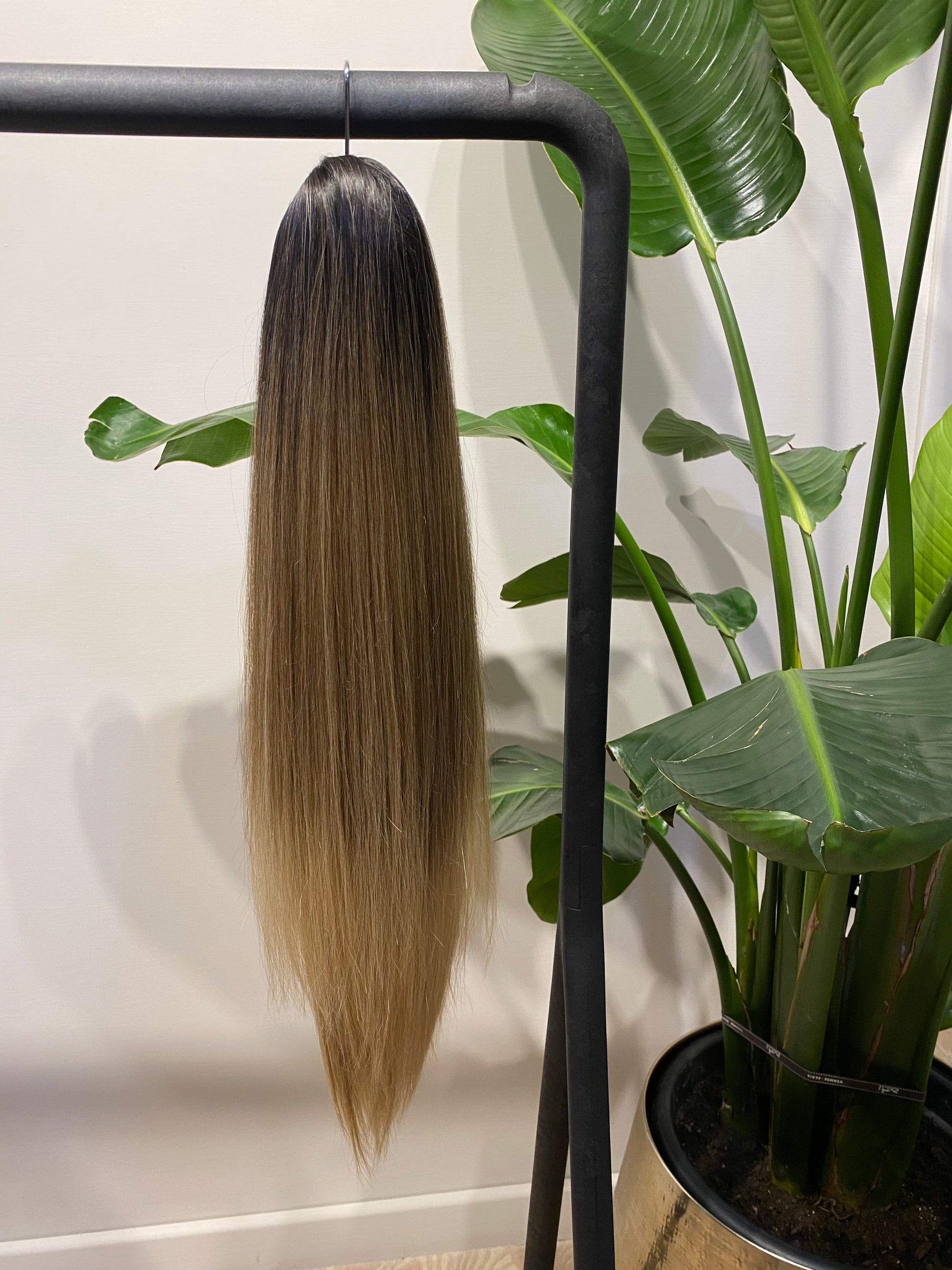 Coda liscia con Coulisse Biondo Degradè MQ - R.a. Boutique 