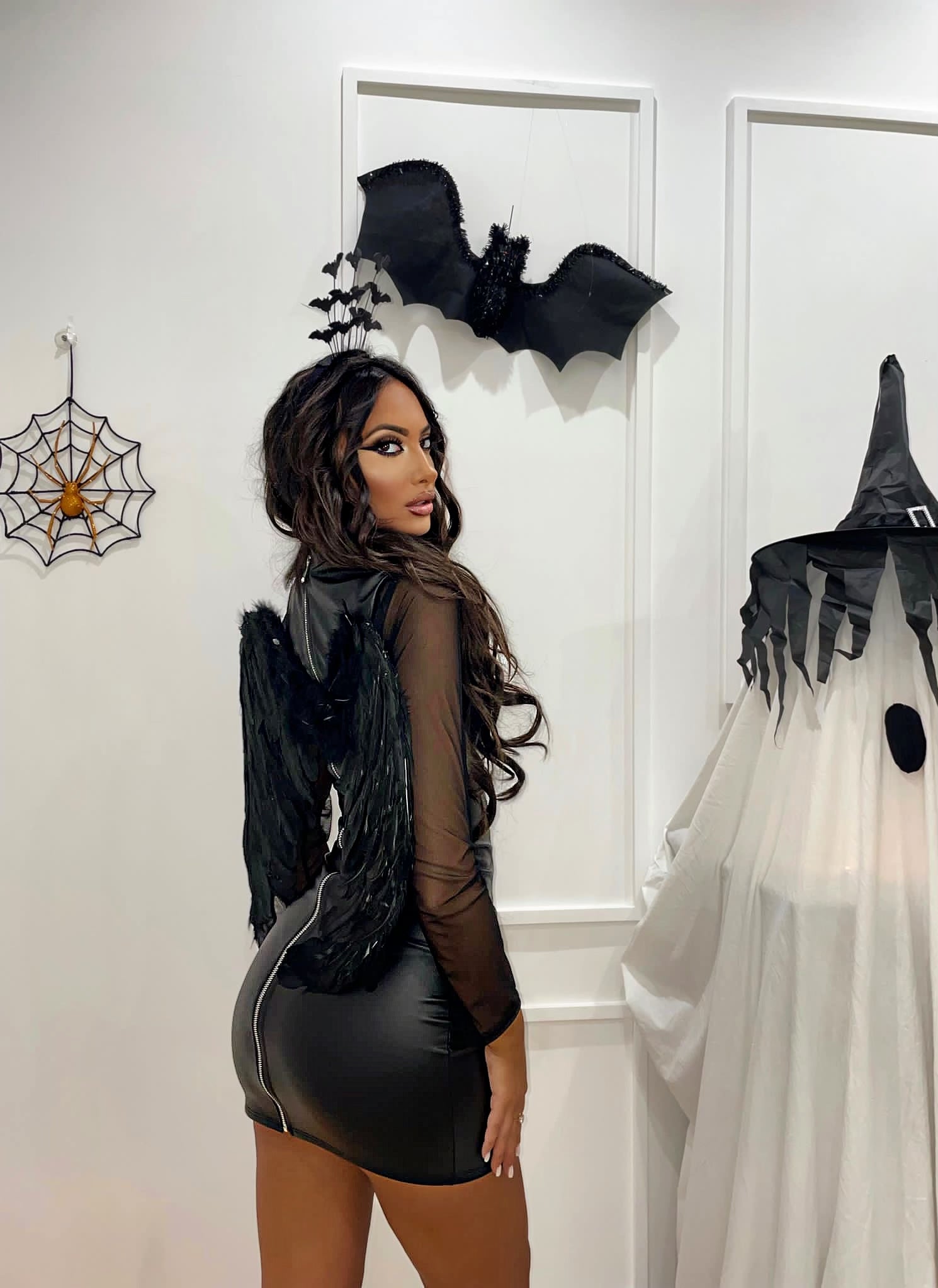 Ali nere grandi Malefica - R.a. Boutique 