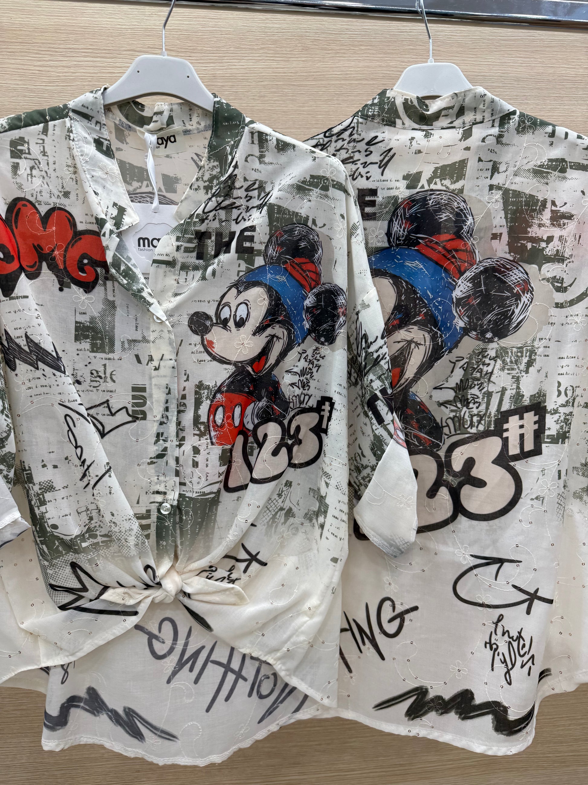 Camicia topolino - R.a. Boutique