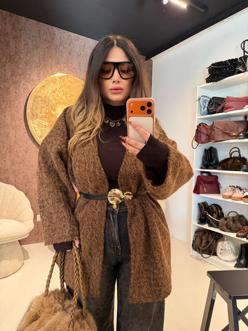 Cardigan Morbido Effetto Pelliccia - R.a. Boutique