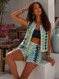 Completo Crochet Summer Wave - R.a. Boutique
