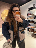 Giaccone Denim Luxury Fur - R.a. Boutique