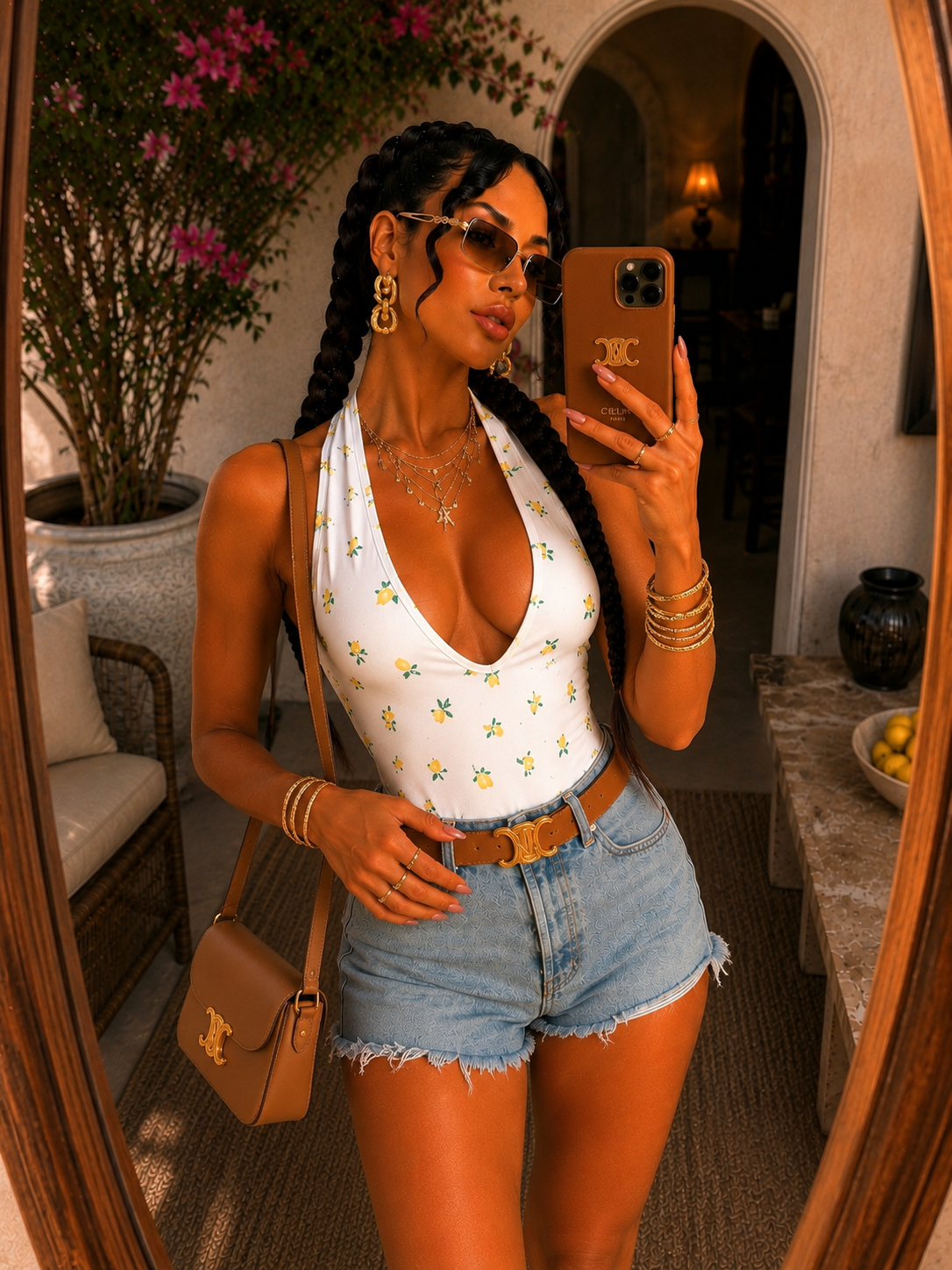 Top Halter Summer Print - R.a. Boutique