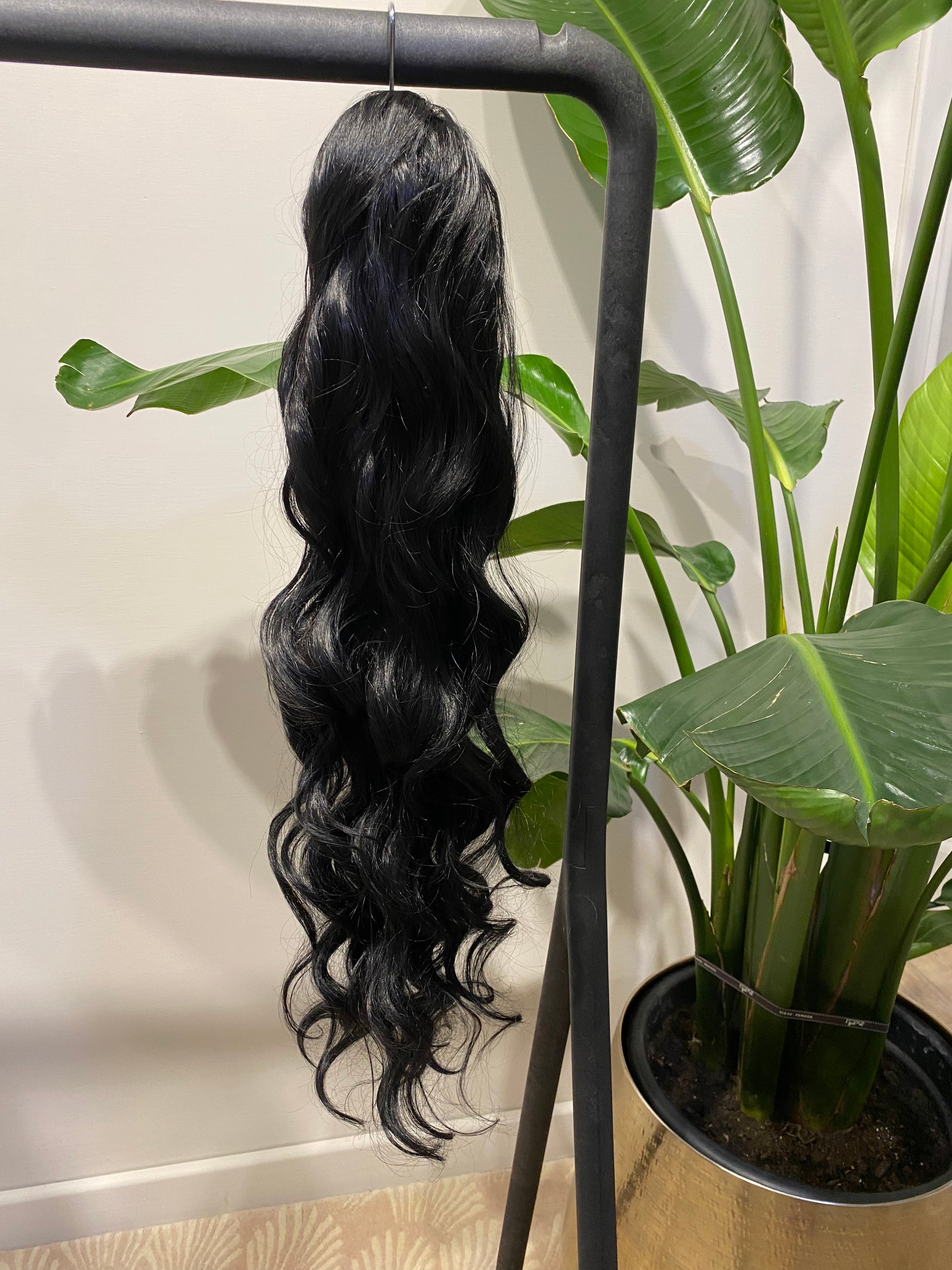 Coda mossa con Coulisse nera MQ - R.a. Boutique 