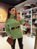 Maglione o mini dress menta - R.a. Boutique