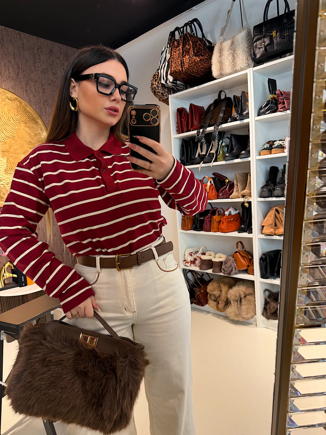 Polo a righe vari colori - R.a. Boutique