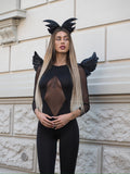 Tuta aderente con trasparenza (Dark Angel) - R.a. Boutique 
