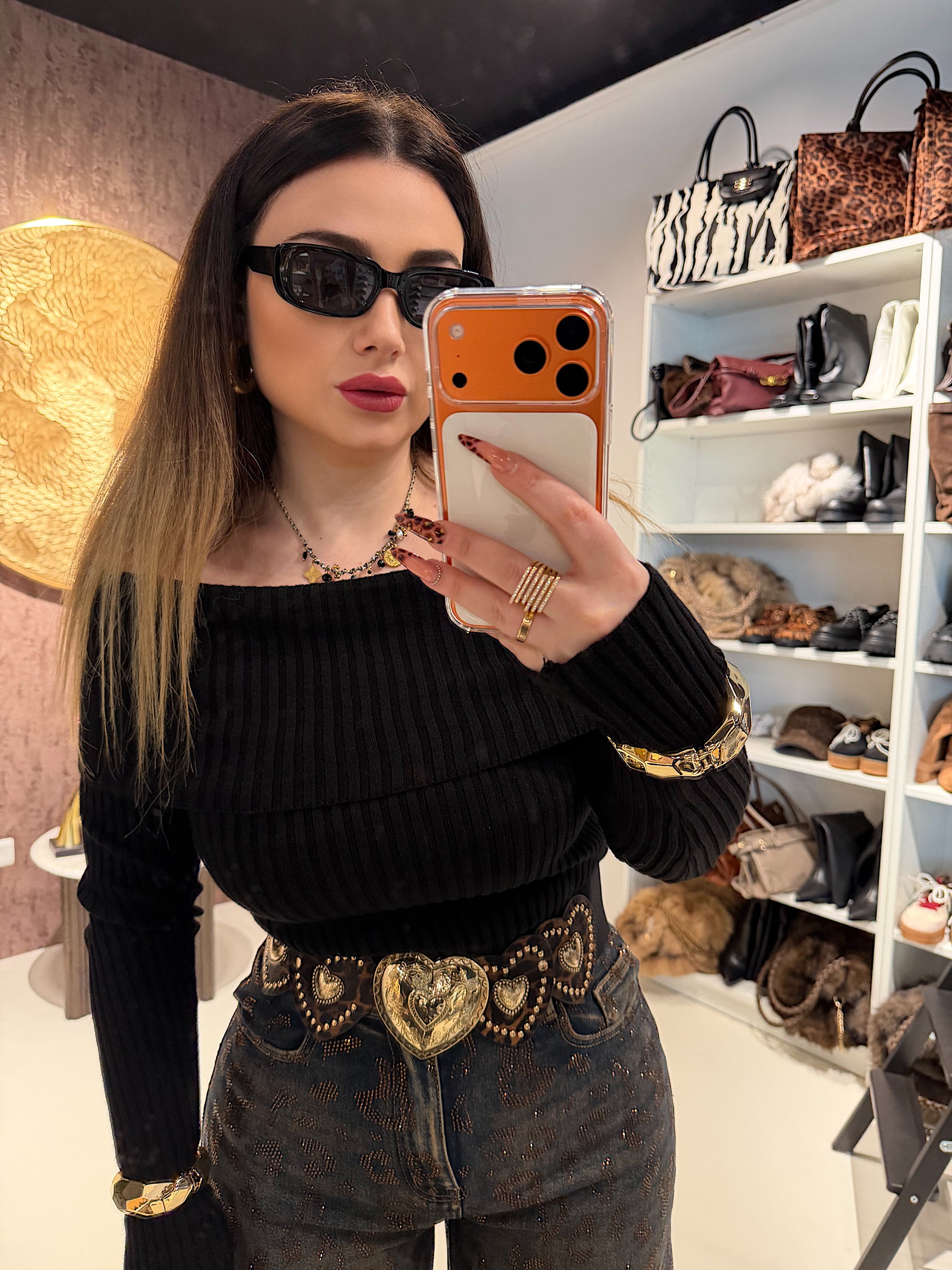 Maglione Spalla Scoperta - R.a. Boutique