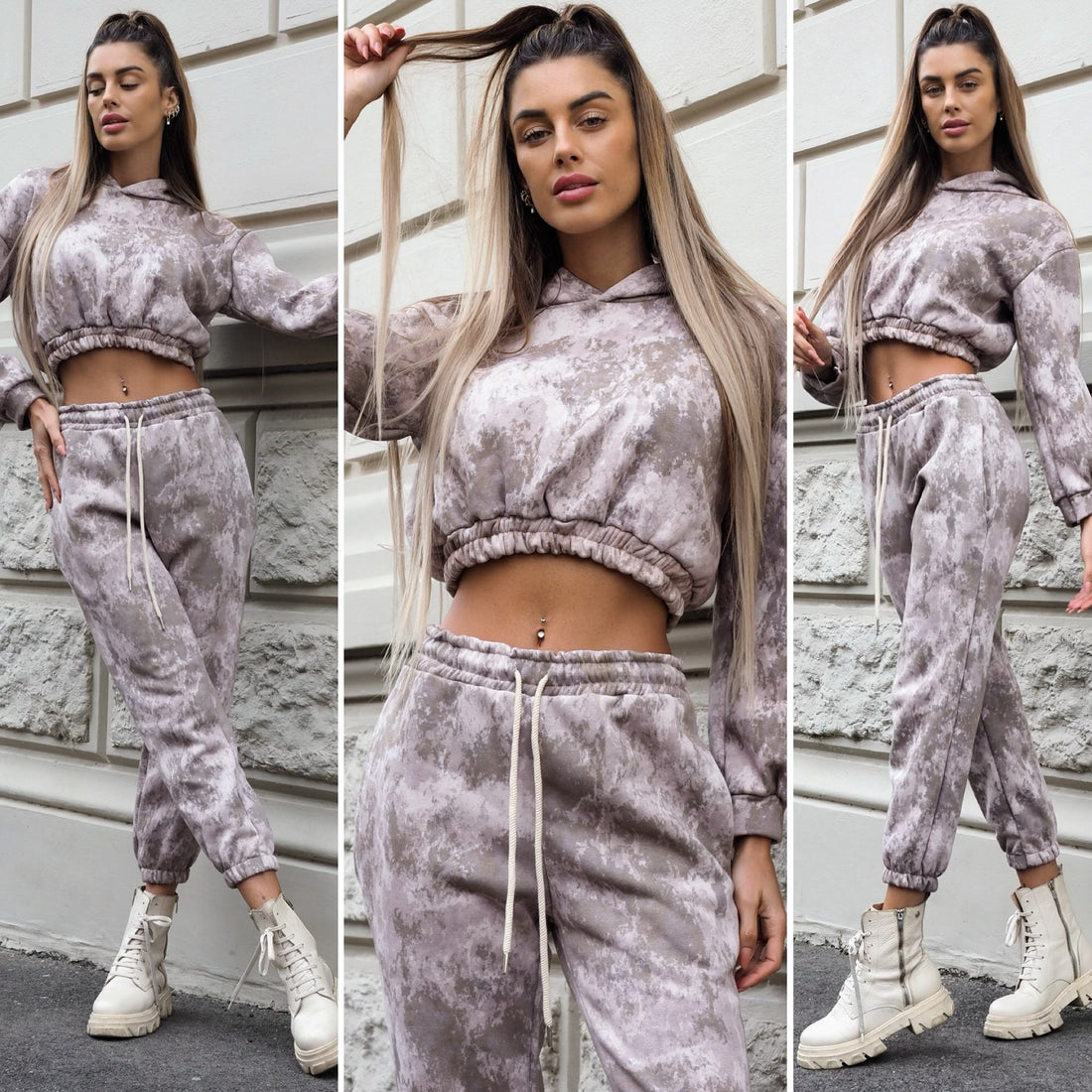 Completo due pezzi mimetico - R.a. Boutique 