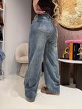 Jeans con Strappi e elastico - R.a. Boutique