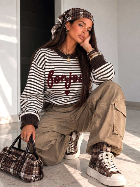 Maglioncino Bonjour Stripes