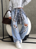 Jeans Brooklyn Strappato - R.a. Boutique
