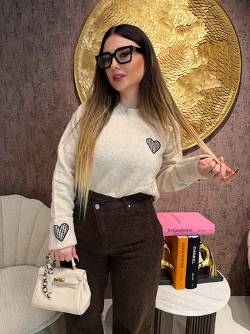 Maglione Lovely Check