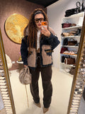 Giaccone Denim Luxury Fur - R.a. Boutique