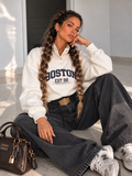 Felpa Boston Vintage Polo - R.a. Boutique
