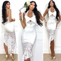 Abito white lace sirena - R.a. Boutique