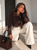 Pantalone essential white con cintura compresa - R.a. Boutique