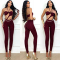 Tuta a fascia con S bordeaux - R.a. Boutique