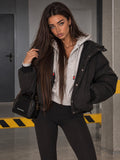 Giubbotto Nero con Felpa Staccabile - R.a. Boutique