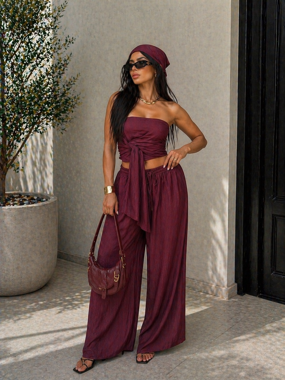 Top e pantalone Amalfi