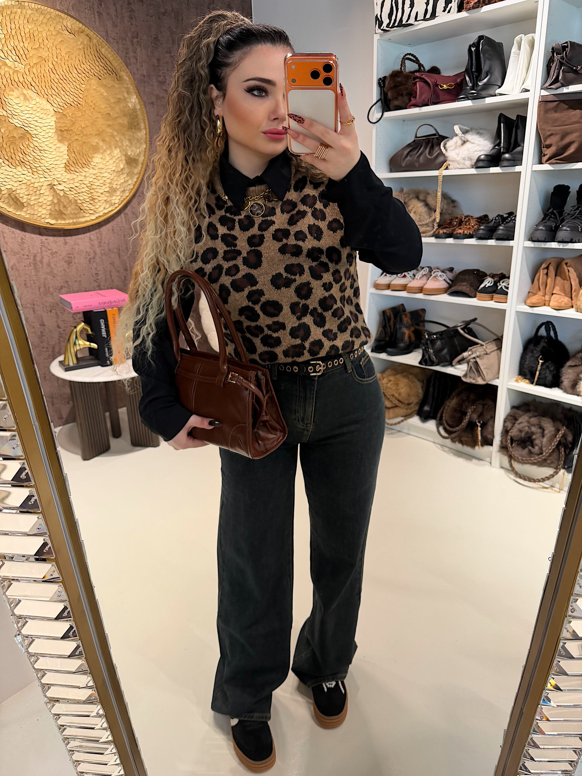 Jeans wide leg basic - R.a. Boutique