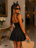 Abito Coquette Pois - R.a. Boutique