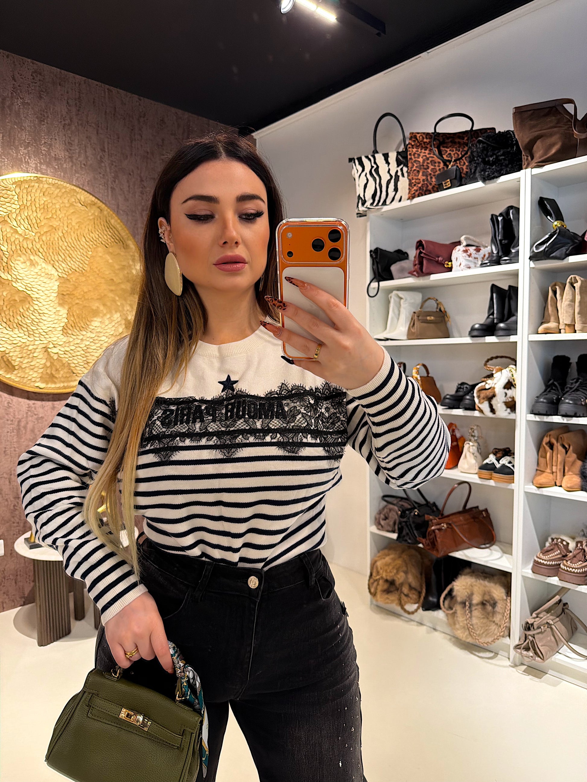 Maglioncino Amour Paris - R.a. Boutique