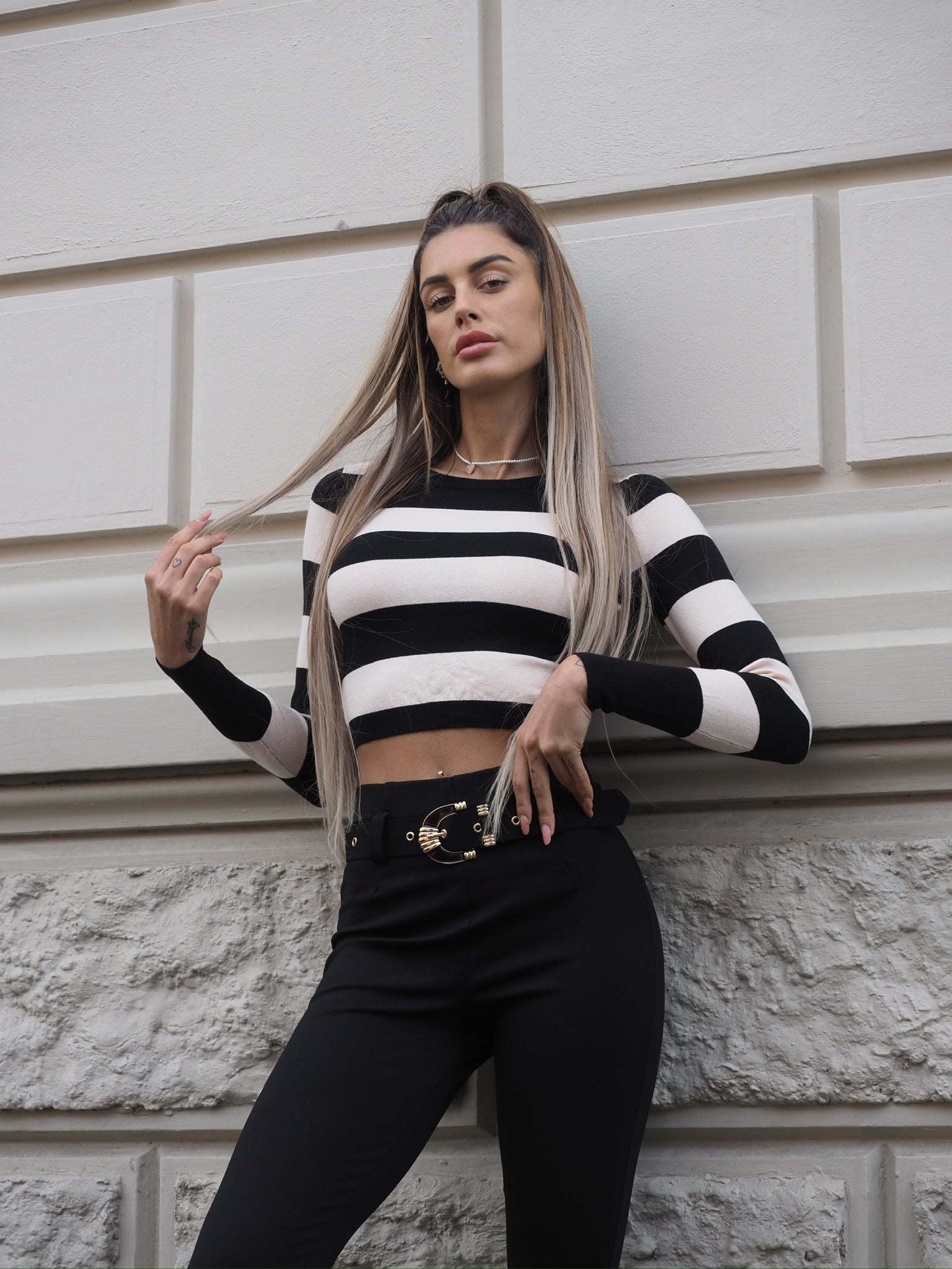 Maglioncino a righe - R.a. Boutique 