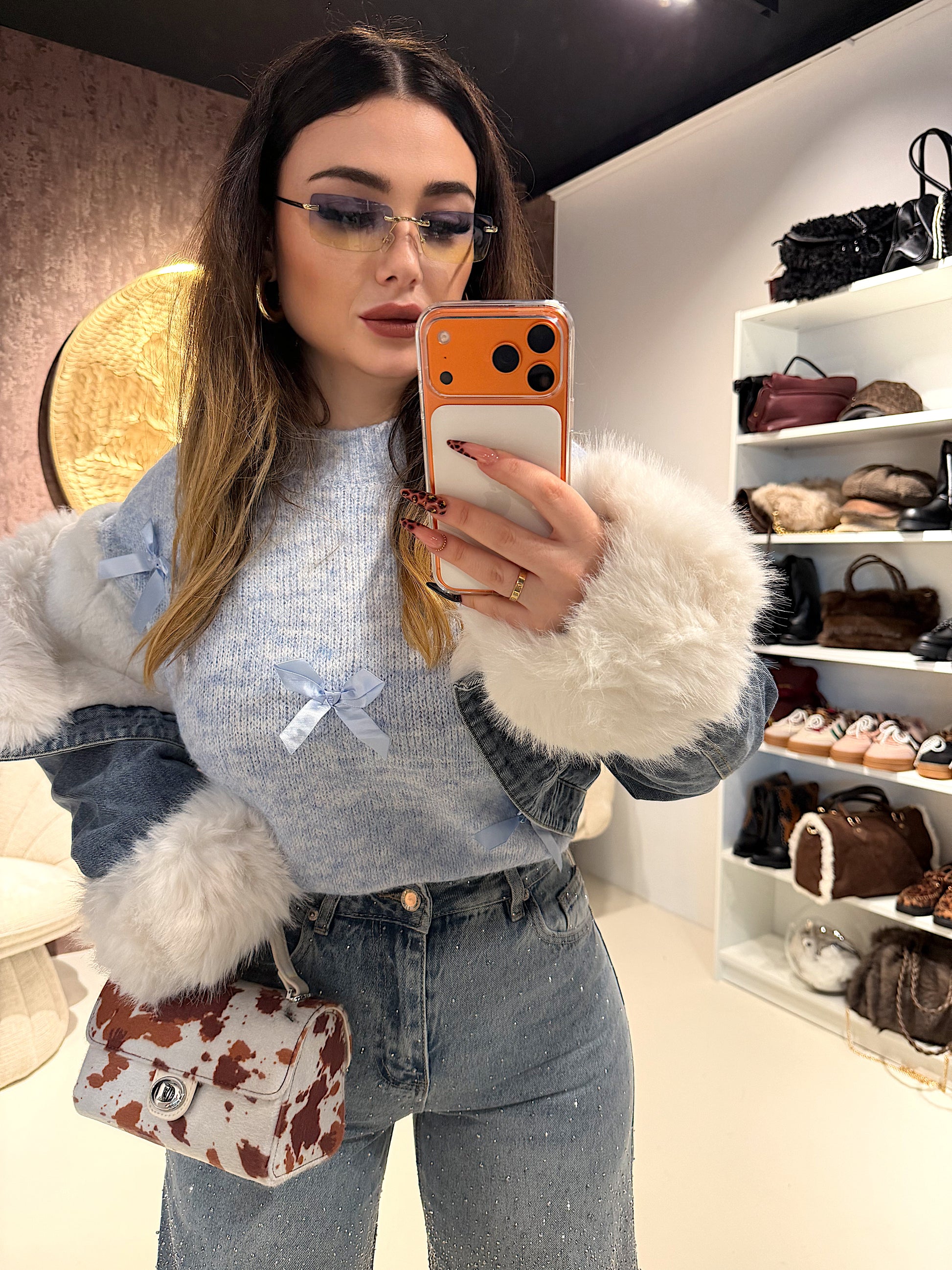 Maglioncino con fiocchi - R.a. Boutique