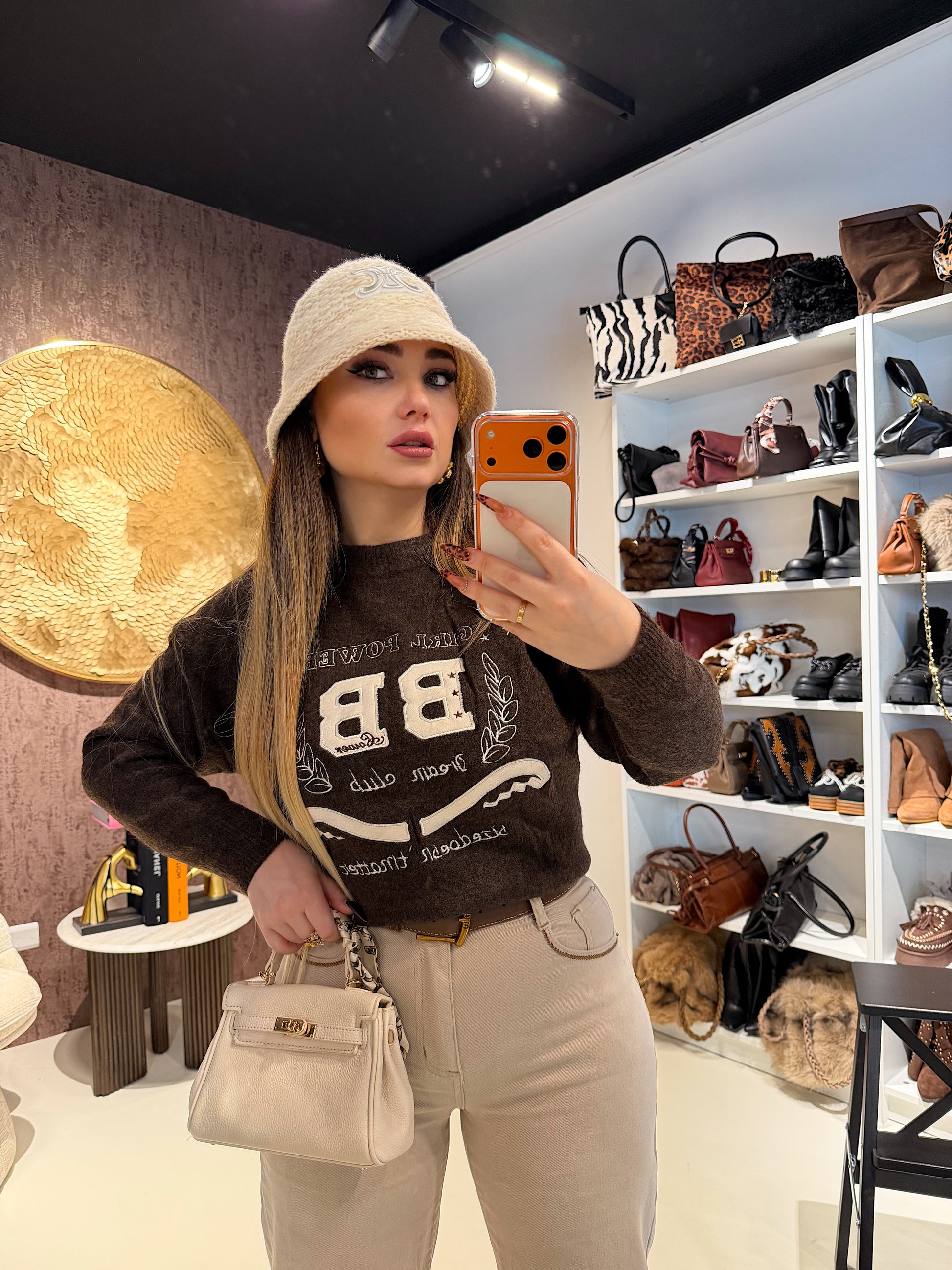 Maglioncino girl Power - R.a. Boutique